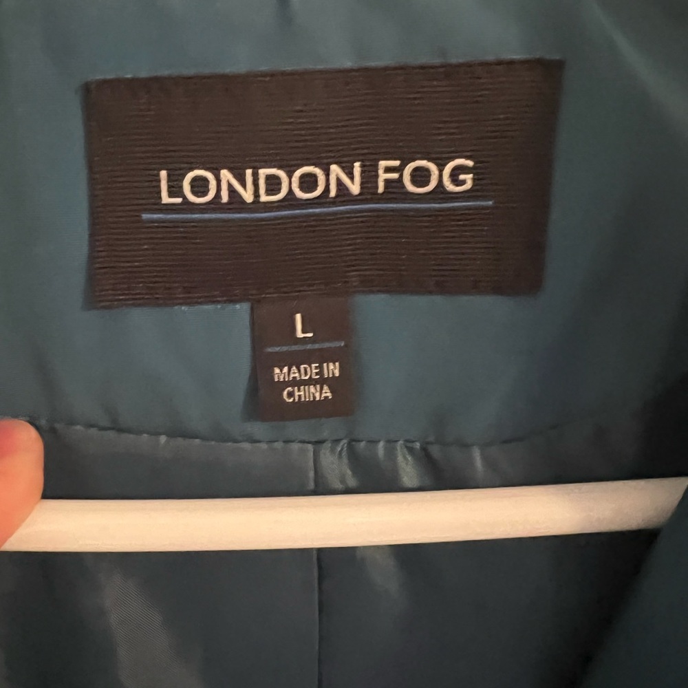 London Fog green coat